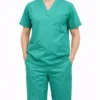 Ambo médico sanitario unisex de chaquetilla y pantalón para personal de salud de sastrería juan