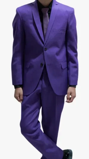 Ambo Sastrero Tropical Violeta Ambo sastrero clasico de saco y pantalon de vestir en tela tropical mecanica de sastrereria juan