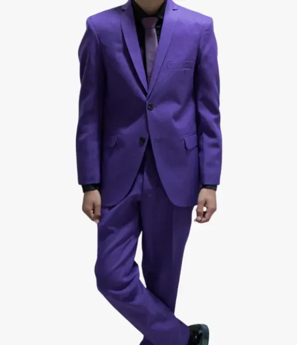 Ambo Sastrero Tropical Violeta Ambo sastrero clasico de saco y pantalon de vestir en tela tropical mecanica de sastrereria juan