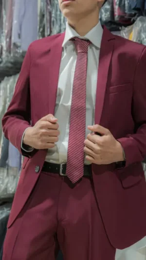 Ambo Sastrero Tropical Mecánica - Bordo Ambo sastrero clasico de saco y pantalon de vestir en tela tropical mecanica de sastrereria juan bordo