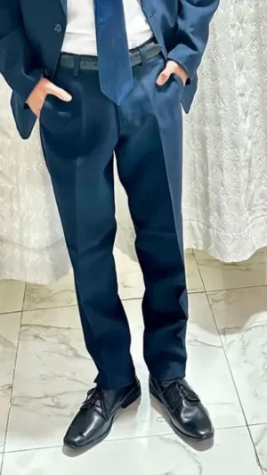 pantalon azul Pantalón de Vestir Azul Marino