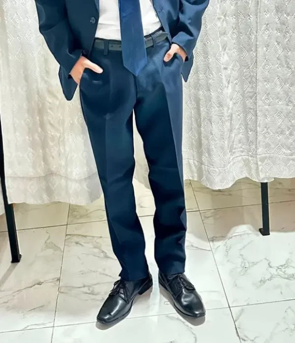 Pantalón de Vestir Azul Marino