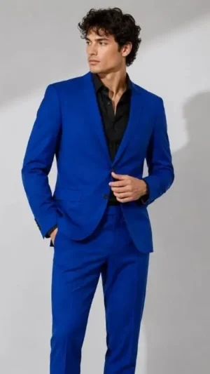 Saco Sastrero azul Ambo Clasico Azul